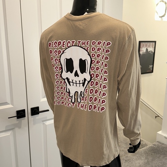 Respect the drip Long sleeve tee - Picture 3 of 4